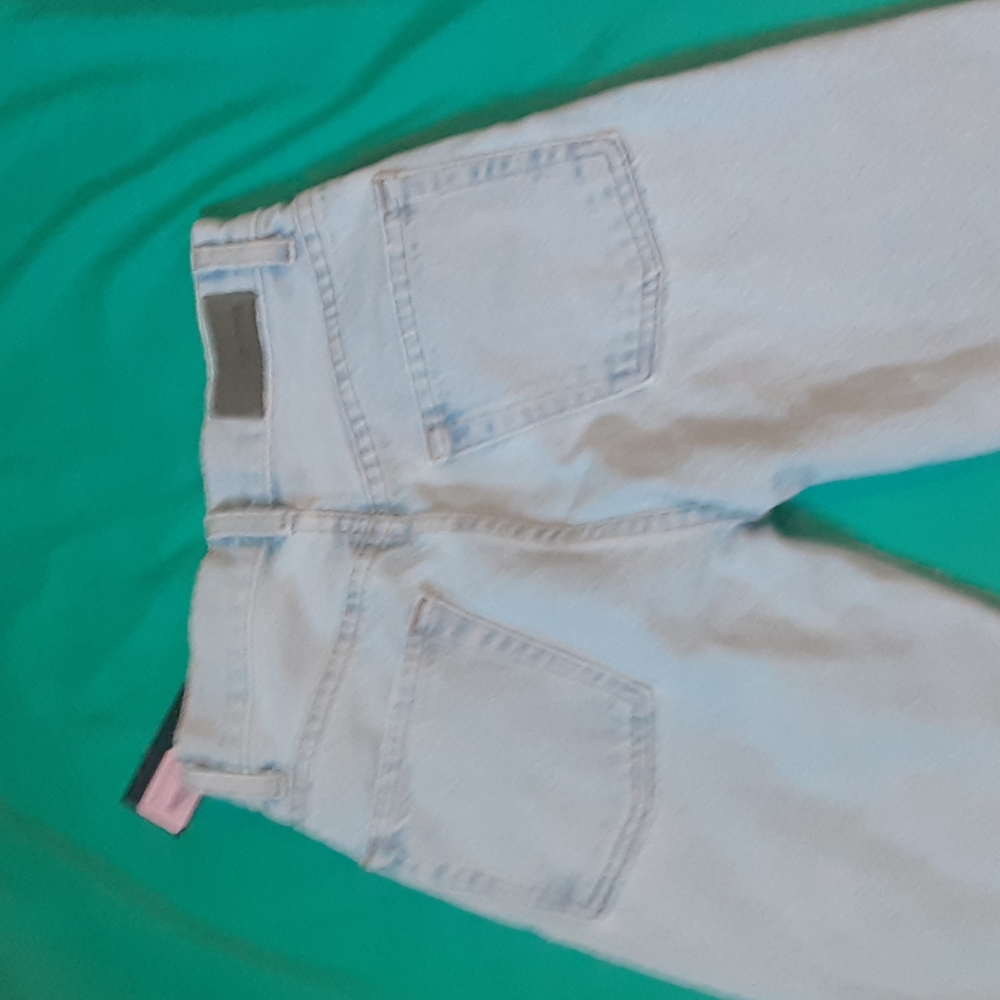 * CARMAR DISTRESSED BUTTON FLY JEANS SIZE 23 - Picture 13 of 14